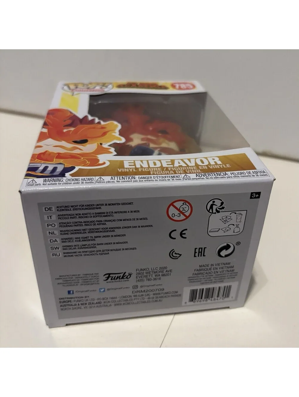Funko Pop My Hero Academia Endeavor #785 Vinyl Figure New